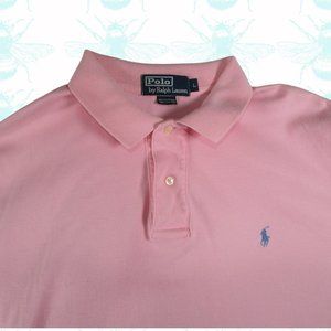 Polo by Ralph Lauren Pink Golf Polo Mens Size - L
